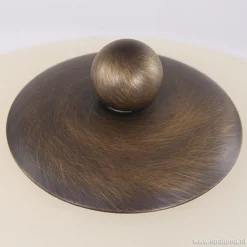 Tafellamp Capri brons/Glas><noscript><img width=