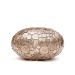 Tafellamp Coin schelpen ufo gold 40cm>Straluma Discount