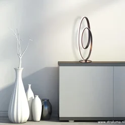 Tafellamp eclips zwart incl.dimmer><noscript><img width=