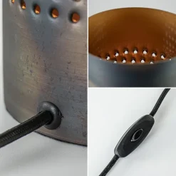 Tafellamp Forato gevlamd bruin><noscript><img width=