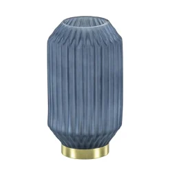 Tafellamp Ivot op batterij mat blauw groot>Straluma Outlet