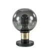 Tafellamp Lazise 15cm zwart/smoke/goud>Straluma Clearance