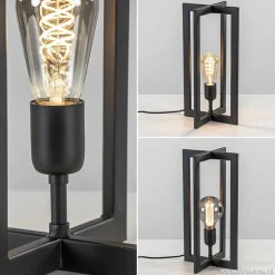 Tafellamp Mace 40cm zwart><noscript><img width=