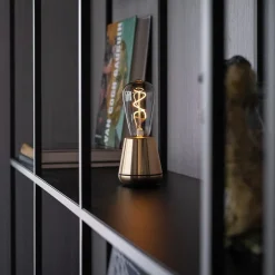 Tafellamp met oplaadbare batterij goud/smoke dimbaar><noscript><img width=