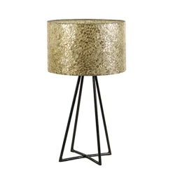 Tafellamp metaal met schelpen kap>Straluma New