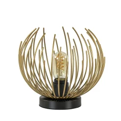 Tafellamp Nest klein zwart/matgoud>Straluma New