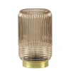 Tafellamp op batterij Lipa amber glas>Straluma Hot