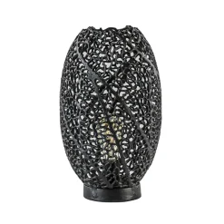 Tafellamp Sinula zwart gevlochten staal>Straluma Sale