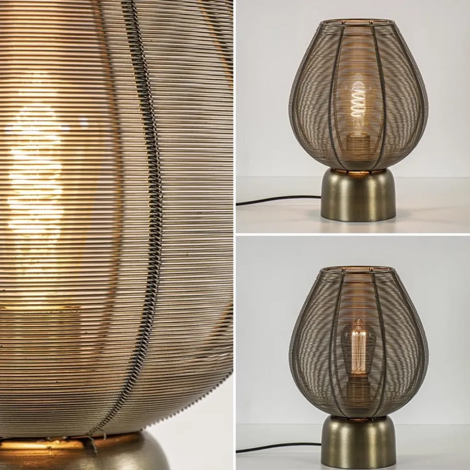 Tafellamp Suneko 34cm draad brons>Straluma Sale