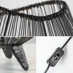 Tafellamp Yumi zwart op pootjes Light and Living><noscript><img width=