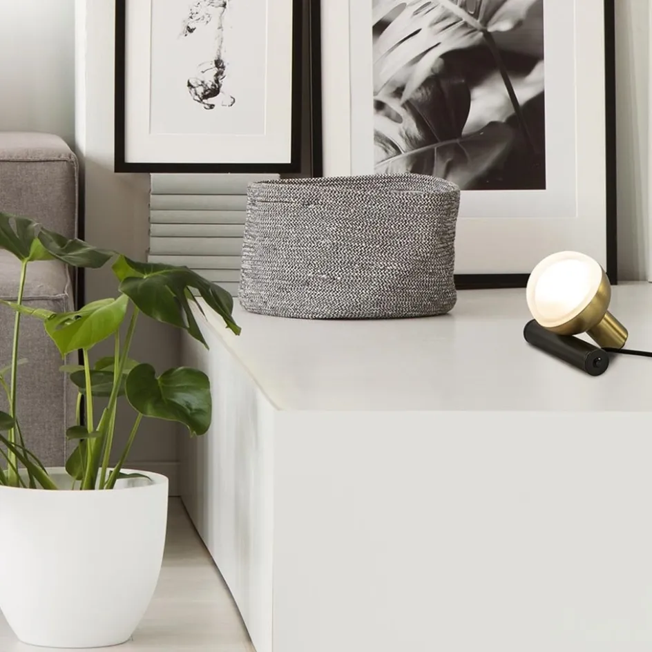 Tafel/wandlamp Drop zwart/goud>Straluma Sale