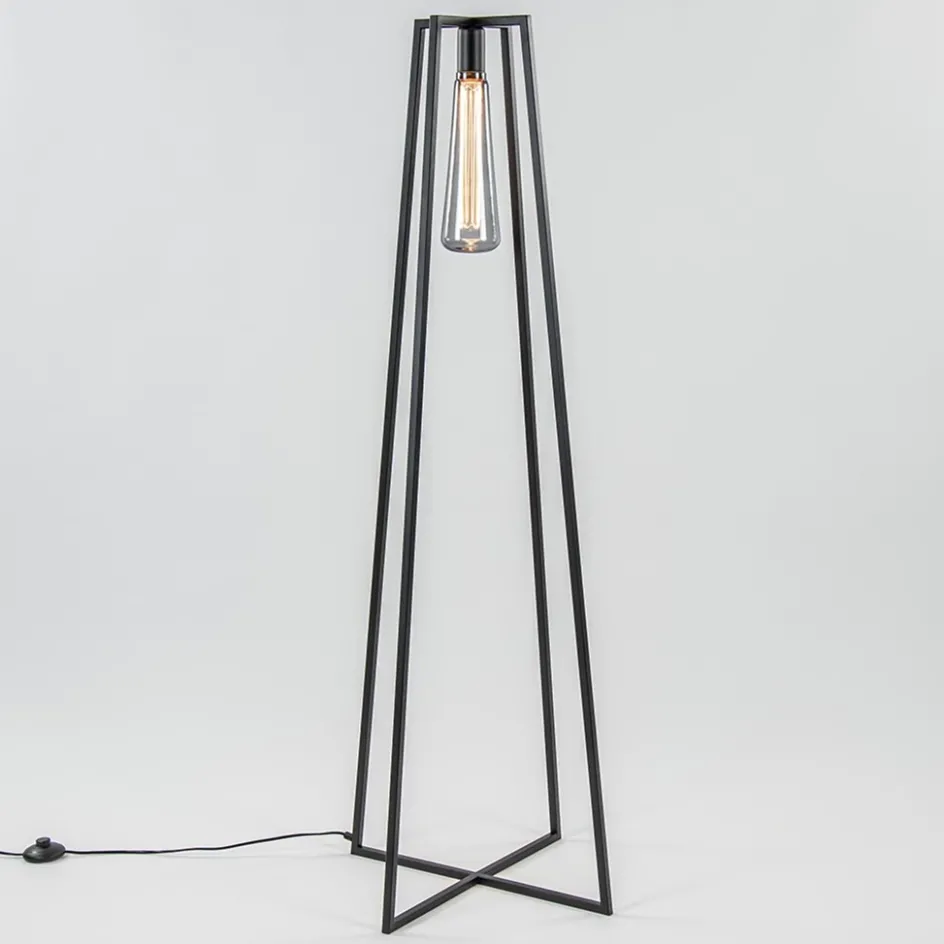 Trendy vloerlamp zwart frame excl lichtbron>Straluma Clearance
