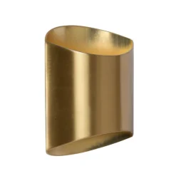 Trendy wandlamp goud metaal G9>Straluma Sale