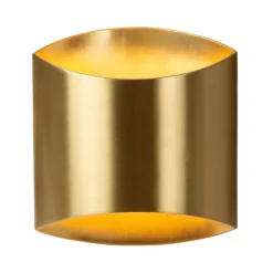 Trendy wandlamp goud metaal G9><noscript><img width=