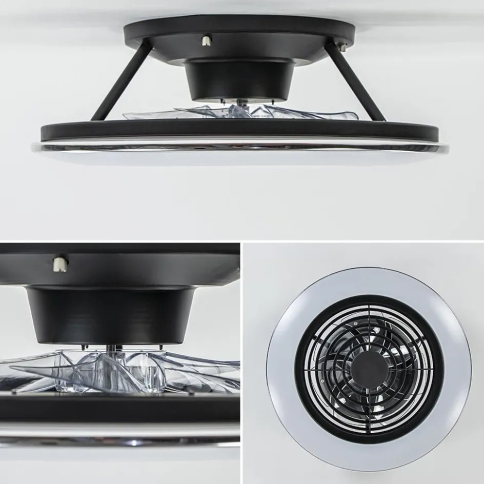 Ventilator Alisio Mini zwart met remote>Straluma Outlet