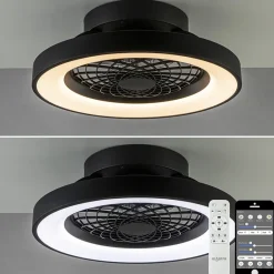 Ventilator Tibet Mini zwart + remote cct>Straluma Online