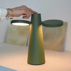 Verstelbare buitenlamp tafel groen oplaadbaar><noscript><img width=