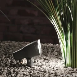 Verstelbare LED grondspot antraciet IP54><noscript><img width=