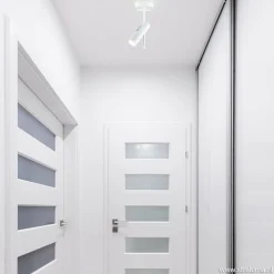 Verstelbare opbouwspot modern wit><noscript><img width=