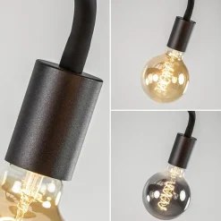 Verstelbare plafondlamp 3-lichts met flexibele armen><noscript><img width=