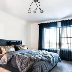 Verstelbare plafondlamp 3-lichts met flexibele armen><noscript><img width=