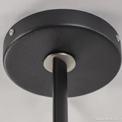 Verstelbare plafondlamp met stoffen kap><noscript><img width=