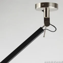 Verstelbare plafondlamp zwart met kap><noscript><img width=