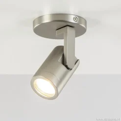 Verstelbare plafondspot metaal mat nikkel>Straluma New
