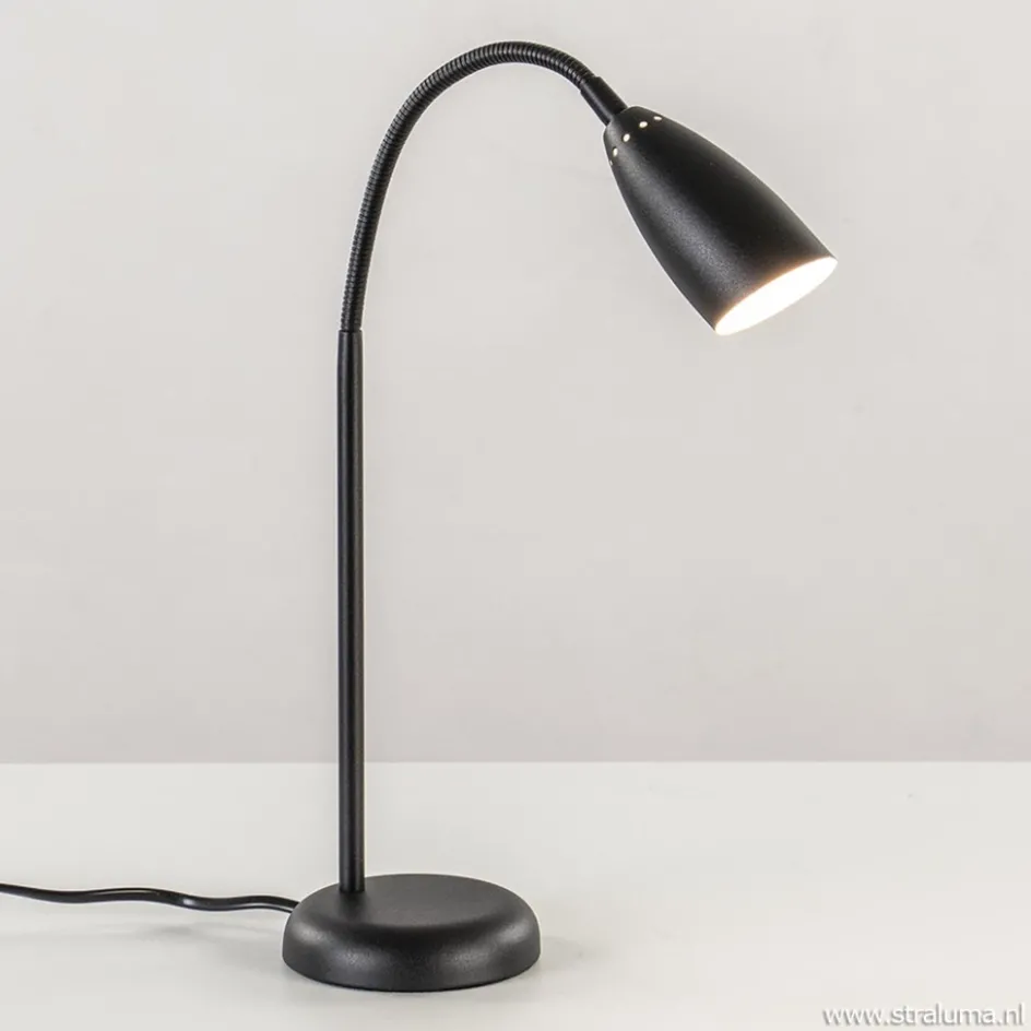 Verstelbare tafellamp touchy zwart dimbaar>Straluma Online