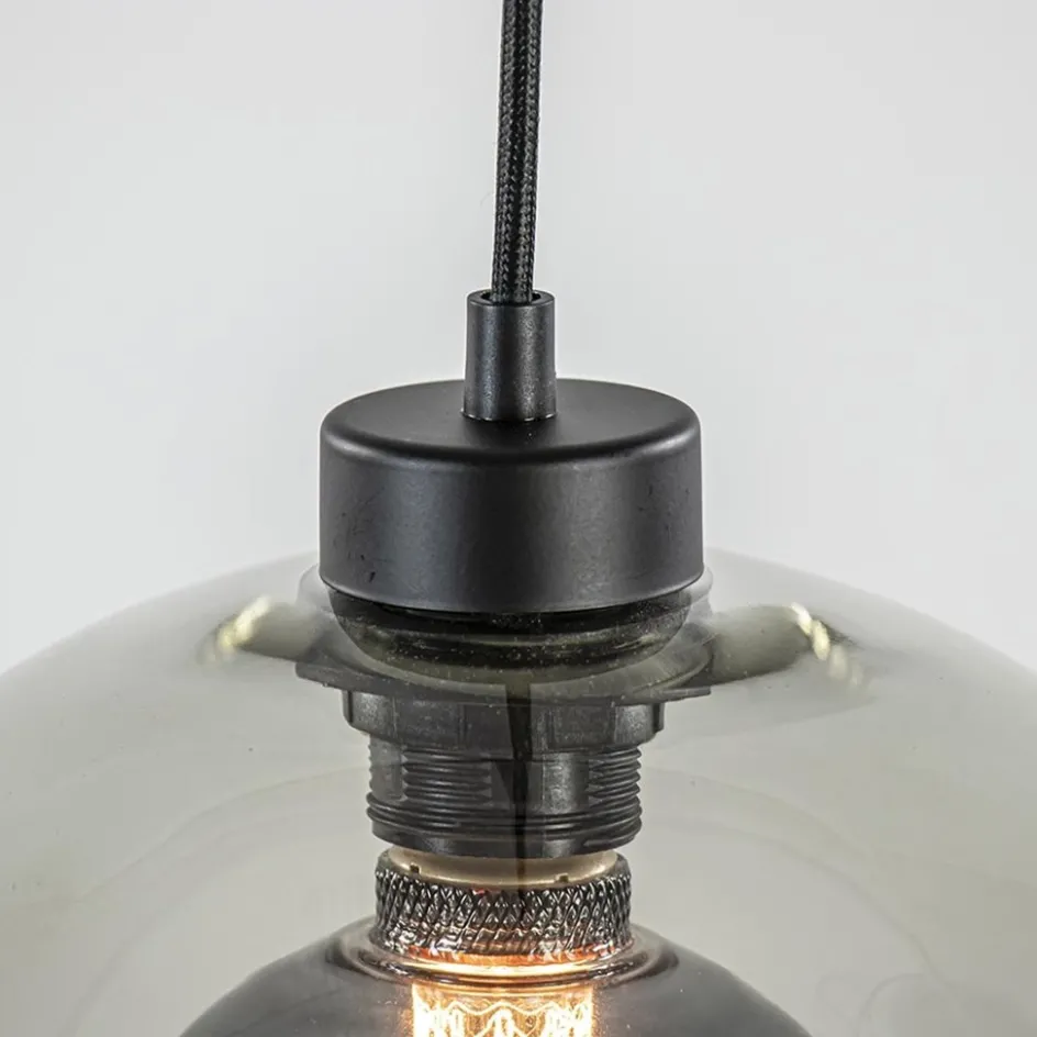 Videlamp zwart 5-lichts smoke glas>Straluma Best