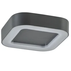 Vierkante LED buitenlamp antraciet IP54>Straluma Sale