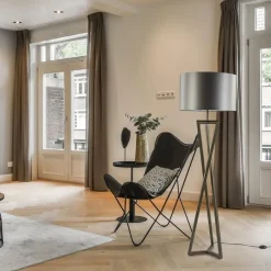 Vloerlamp Atrani platinum excl. kap><noscript><img width=