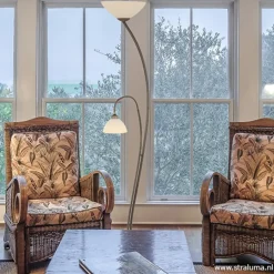 Vloerlamp Capri brons/Glas><noscript><img width=