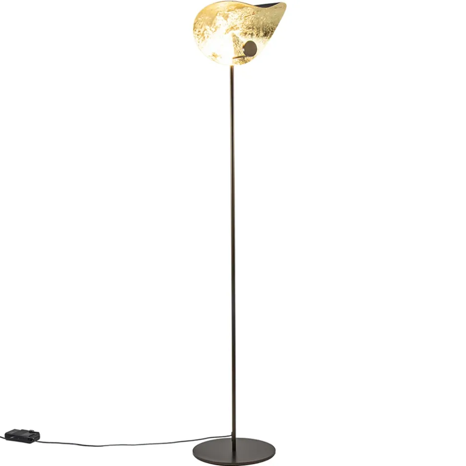 Vloerlamp Chapeau coffee/goldleaf>Straluma Best