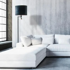 Vloerlamp Havana + leesspot zwart z/kap><noscript><img width=