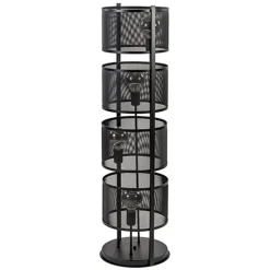 Vloerlamp 4L cilinder gaas zwart>Straluma Sale