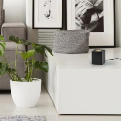 Vloerspot Rebel vierkant 12.5cm zwart><noscript><img width=