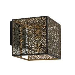 Wandlamp Avola zwart/goud>Straluma Outlet