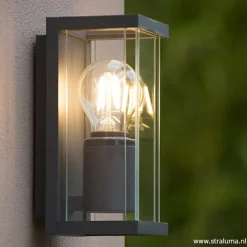 Wandlamp buiten antraciet/glas IP54><noscript><img width=
