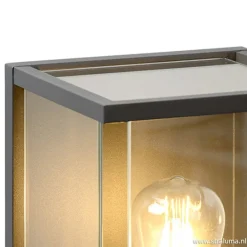 Wandlamp buiten antraciet/glas IP54><noscript><img width=