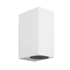 Wandlamp buiten wit up+down IP54>Straluma Hot
