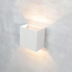 Wandlamp Davos XL wit IP65><noscript><img width=