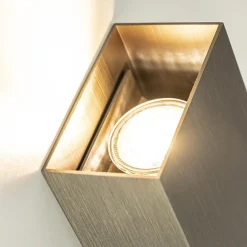 Wandlamp Eros rechthoek brons><noscript><img width=