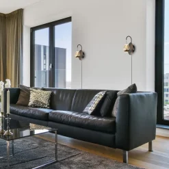 Wandlamp Golden Egg zwart/goud><noscript><img width=