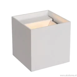 Wandlamp kubus wit verstelbaar incl. led><noscript><img width=