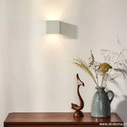 Wandlamp kubus wit verstelbaar incl. led><noscript><img width=