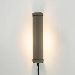 Wandlamp mat bruin met draaibare kap><noscript><img width=