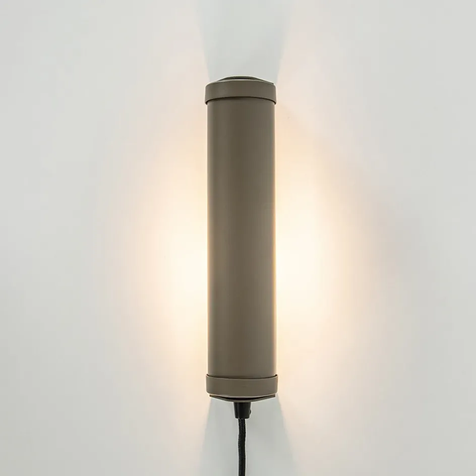 Wandlamp mat bruin met draaibare kap>Straluma Hot