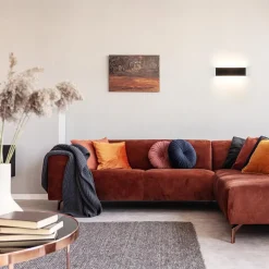 Wandlamp Stretto zwart 30cm><noscript><img width=