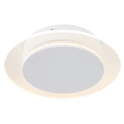 Wand-/plafondlamp Lido wit indirect>Straluma Outlet